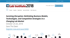 Desktop Screenshot of labinstitute.com